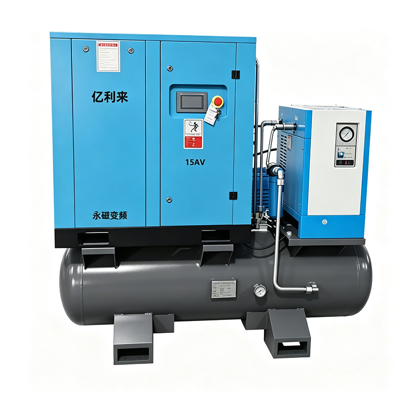 11kW 8 Bar 4 i 1 PM VSD luftkompressor