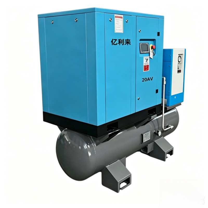 15kW 4 i 1 enkelttrins luftkompressor med fast hastighed