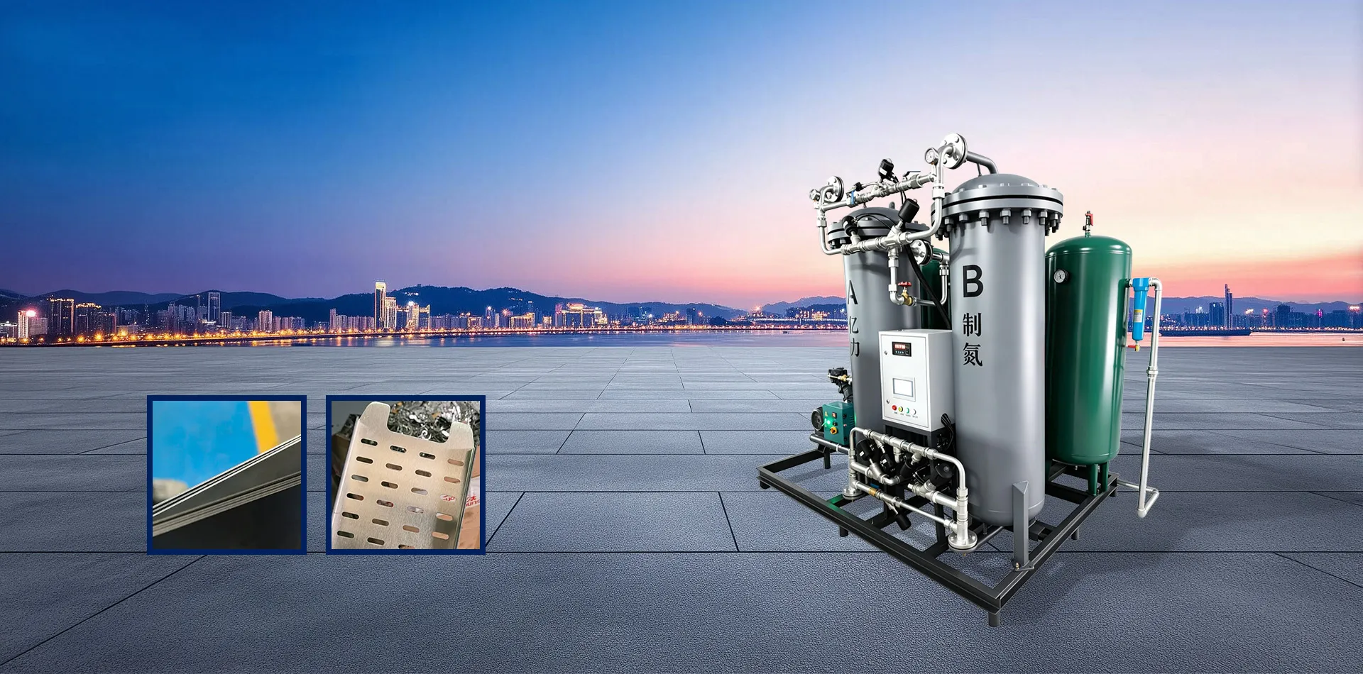 Variable Speed ​​Drive Enkelttrins Air Compressor Leverandør