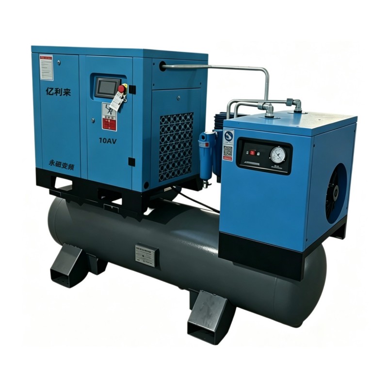 7,5 kW 8 Bar 4 i 1 PM VSD luftkompressor